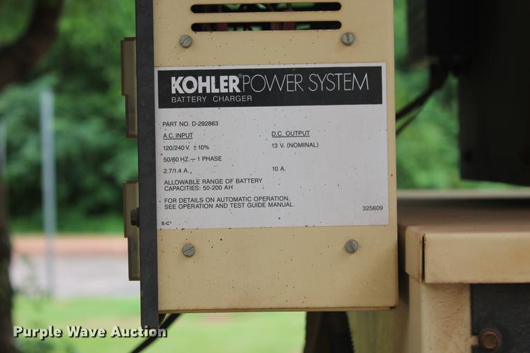 image for item DD4965 Kohler 80R0ZJ generator