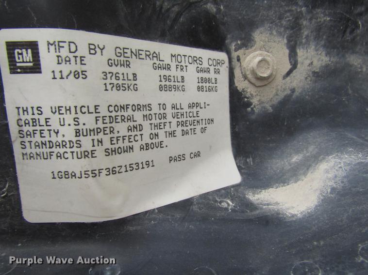 image for item DD7451 2006 Saturn Ion 2