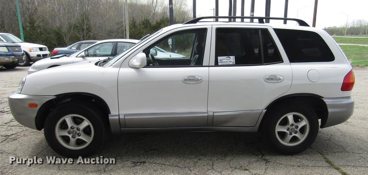 image for item DD7454 2001 Hyundai Santa Fe SUV