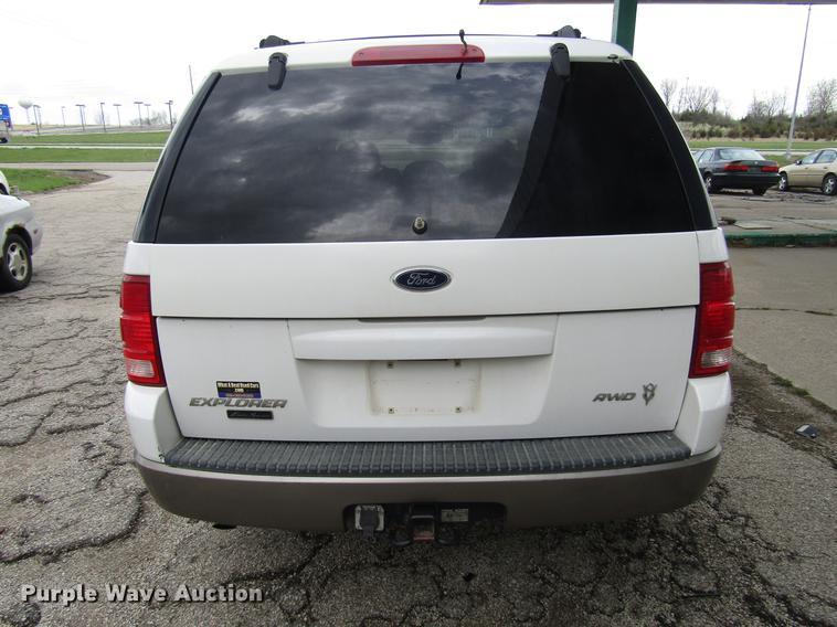 image for item DD7456 2003 Ford Explorer Eddie Bauer SUV