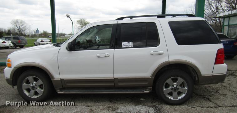 image for item DD7456 2003 Ford Explorer Eddie Bauer SUV