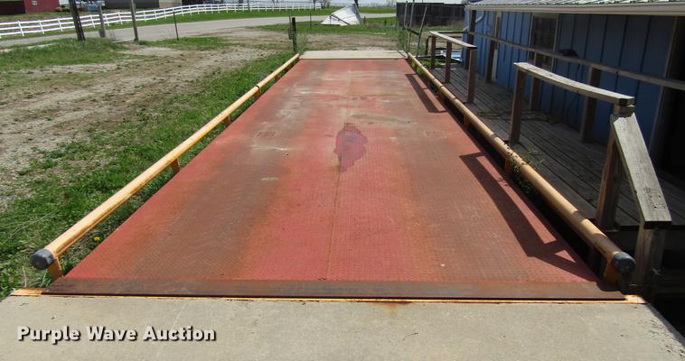 image for item DD7462 2011 Fairbanks PLT-6020-HVA06 truck scale