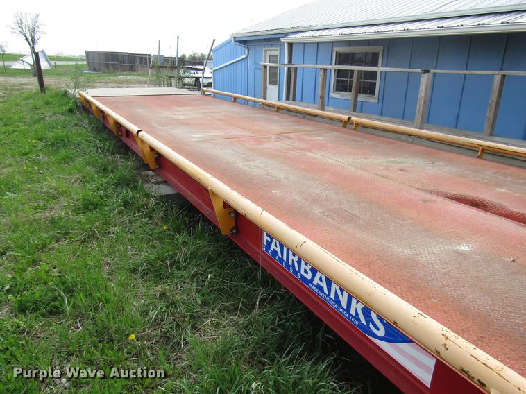 image for item DD7462 2011 Fairbanks PLT-6020-HVA06 truck scale