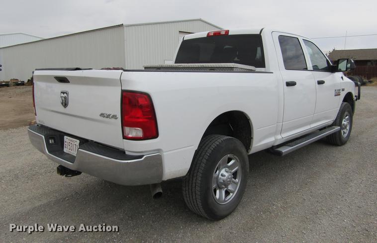 image for item DE6762 2015 Dodge Ram 2500HD Quad Cab pickup truck