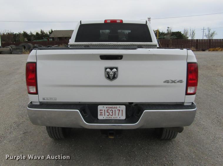 image for item DE6762 2015 Dodge Ram 2500HD Quad Cab pickup truck
