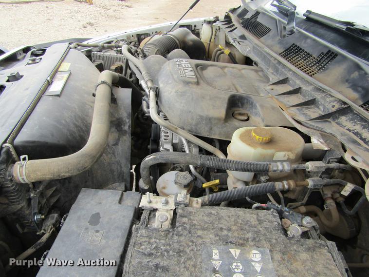 image for item DE6762 2015 Dodge Ram 2500HD Quad Cab pickup truck