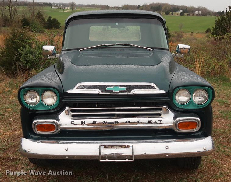 image for item DF3655 1959 Chevrolet Apache 31 pickup truck