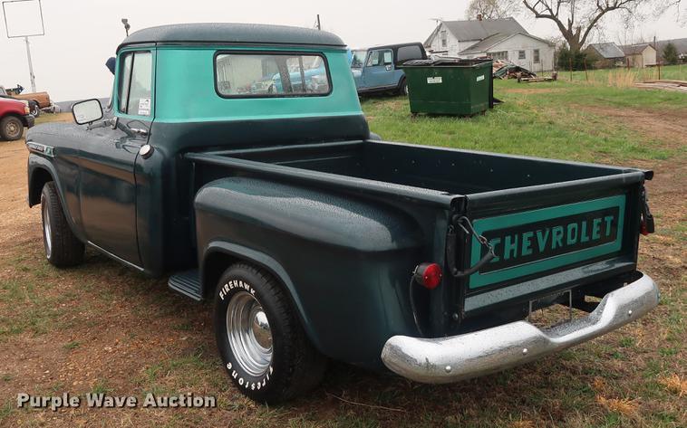 image for item DF3655 1959 Chevrolet Apache 31 pickup truck