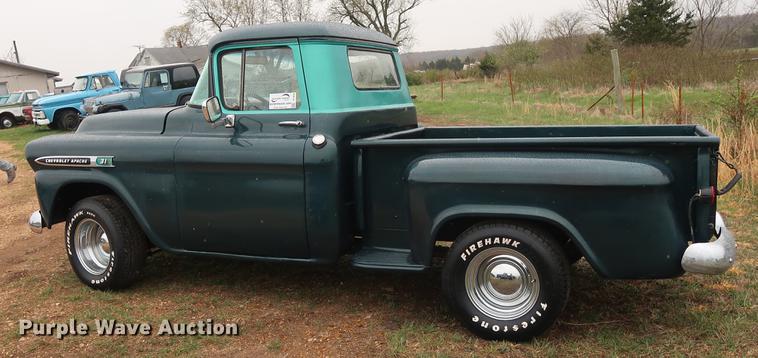 image for item DF3655 1959 Chevrolet Apache 31 pickup truck