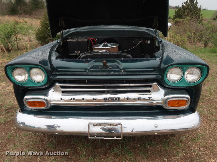 image for item DF3655 1959 Chevrolet Apache 31 pickup truck