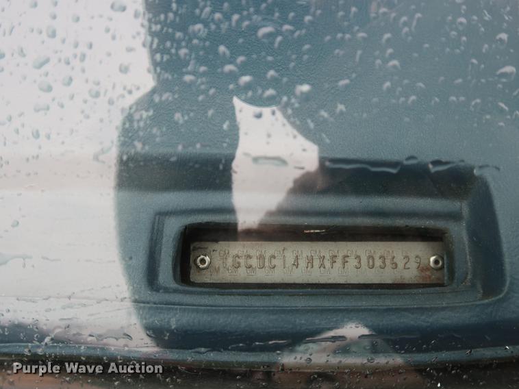 image for item DF3656 1985 Chevrolet C1500 pickup truck