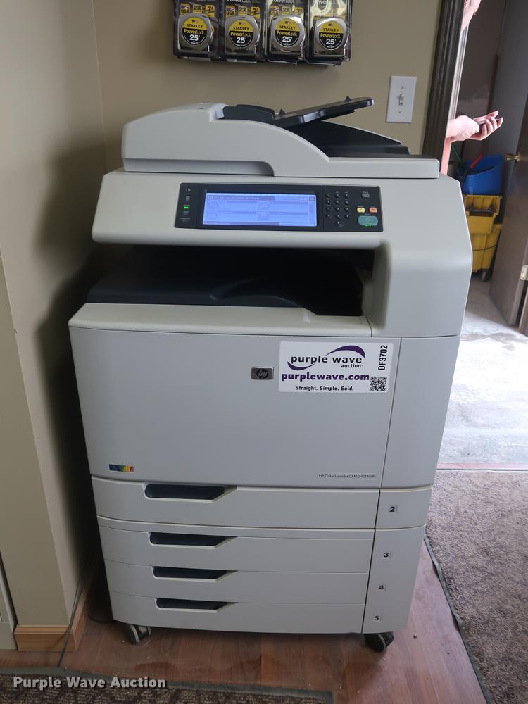 image for item DF3702 HP Laser Jet CM6040FMFP printer