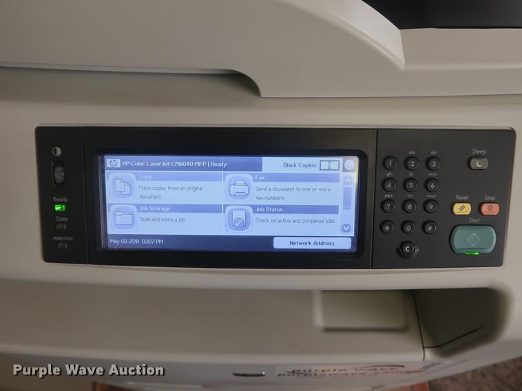 image for item DF3702 HP Laser Jet CM6040FMFP printer