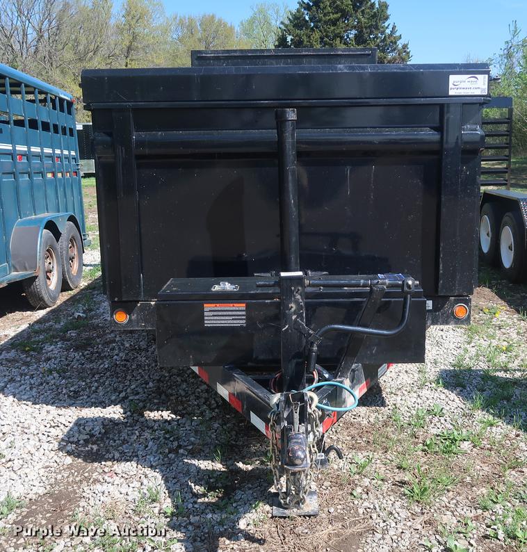 image for item DF3703 2017 Load Trail dump trailer