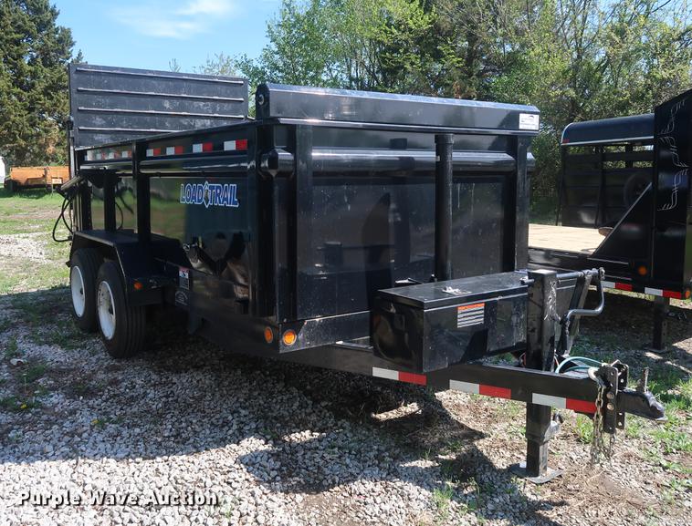 image for item DF3703 2017 Load Trail dump trailer