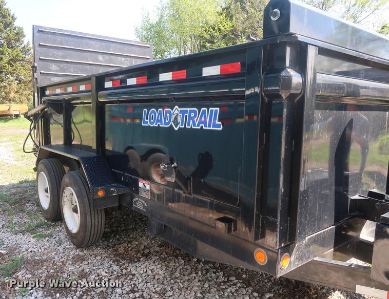 image for item DF3703 2017 Load Trail dump trailer