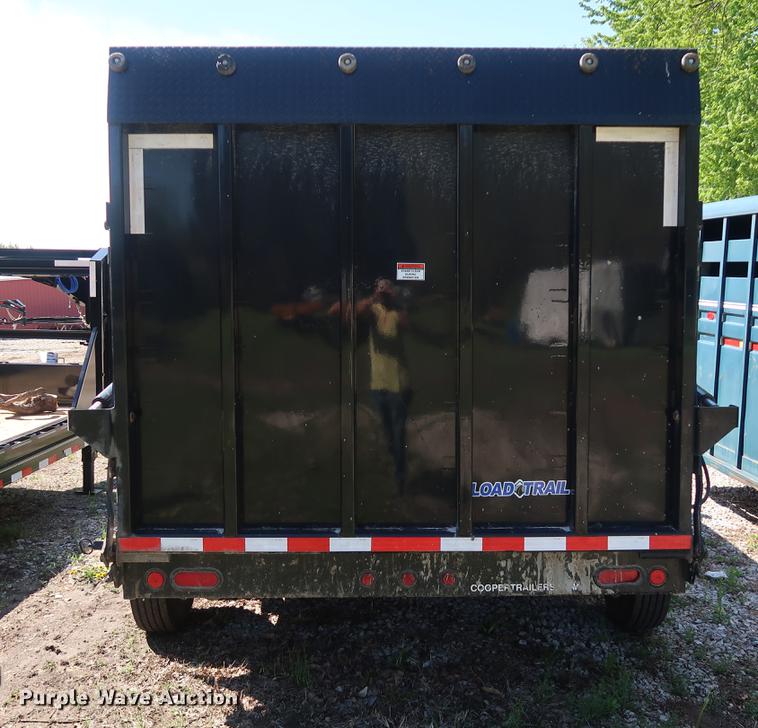 image for item DF3703 2017 Load Trail dump trailer