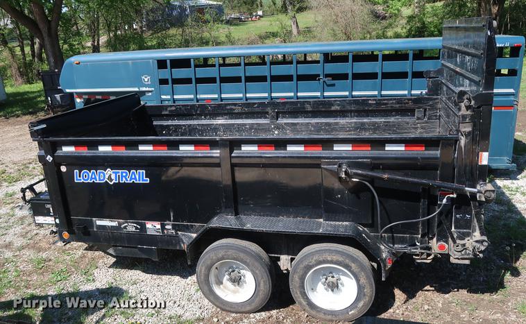 image for item DF3703 2017 Load Trail dump trailer