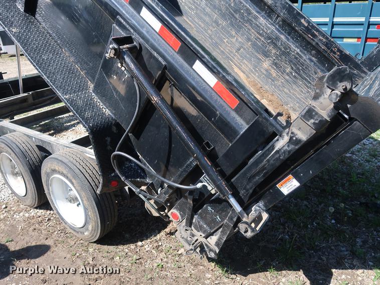 image for item DF3703 2017 Load Trail dump trailer