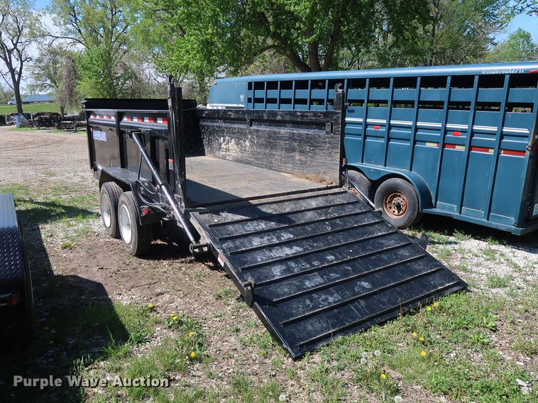 image for item DF3703 2017 Load Trail dump trailer