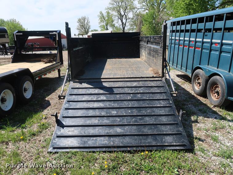 image for item DF3703 2017 Load Trail dump trailer