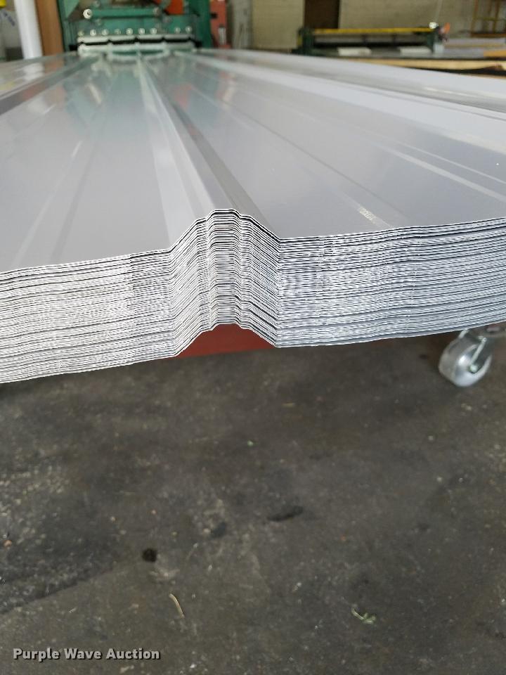 image for item DF3707 (60) sheets of metal roofing/siding