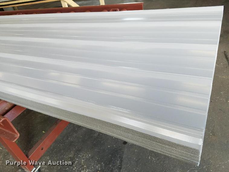 image for item DF3707 (60) sheets of metal roofing/siding