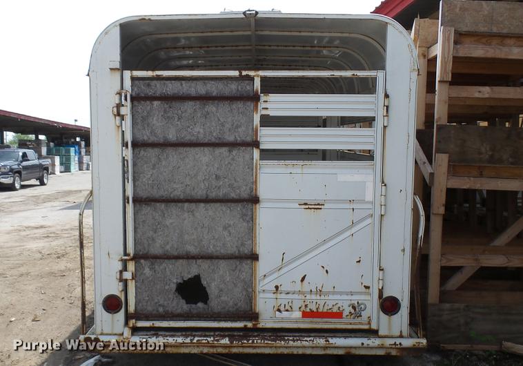 image for item DP9532 2001 Ponderosa livestock trailer