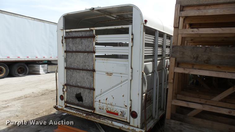 image for item DP9532 2001 Ponderosa livestock trailer