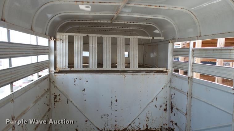 image for item DP9532 2001 Ponderosa livestock trailer