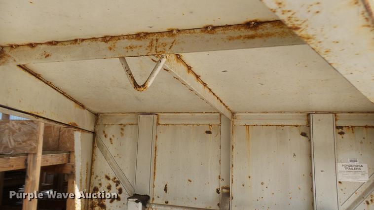 image for item DP9532 2001 Ponderosa livestock trailer