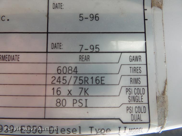 image for item DS9536 1995 Ford Econoline E350 van