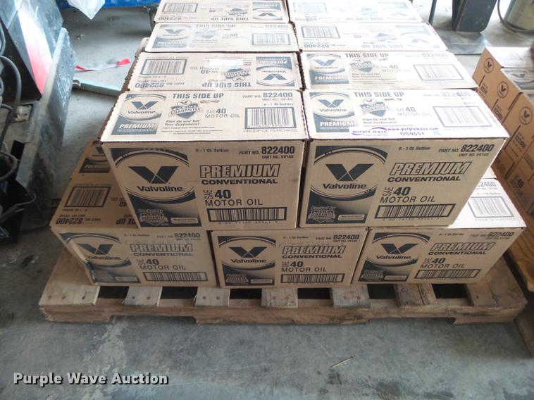 image for item DS9551 (30) cases of Valvoline 40W engine oil