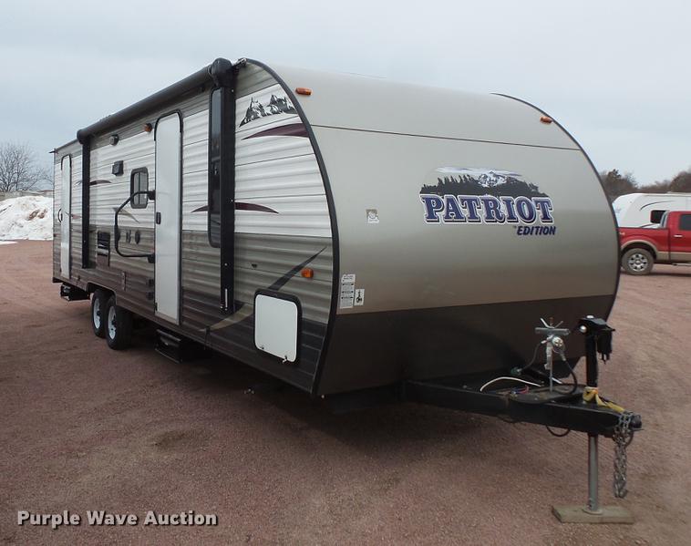 image for item DW9710 2015 Forest River 26DH Patriot camper