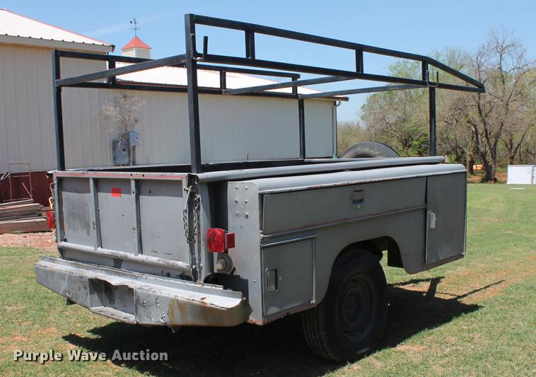 image for item DZ9894 Stahl utility bed trailer