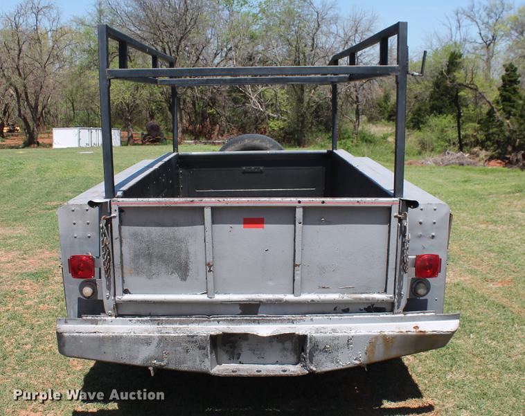 image for item DZ9894 Stahl utility bed trailer