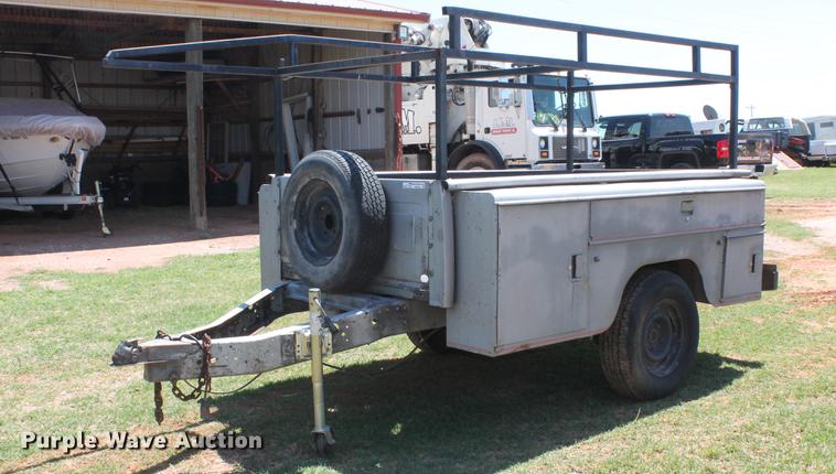 image for item DZ9894 Stahl utility bed trailer
