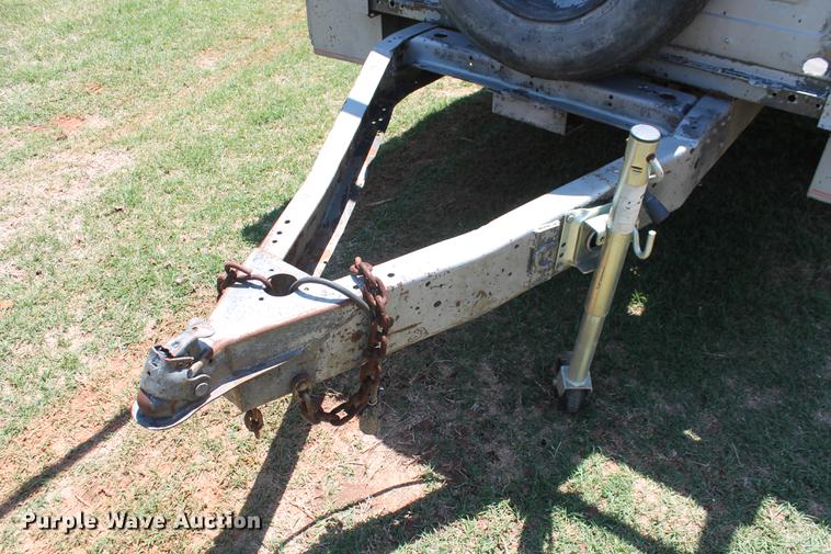 image for item DZ9894 Stahl utility bed trailer