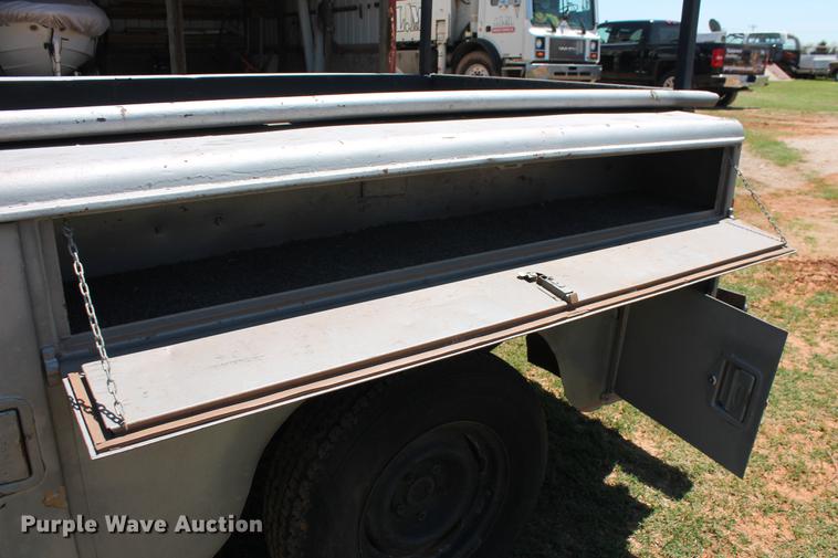 image for item DZ9894 Stahl utility bed trailer