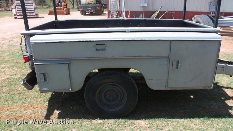 image for item DZ9894 Stahl utility bed trailer
