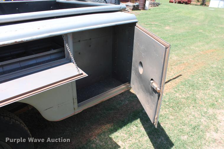 image for item DZ9894 Stahl utility bed trailer