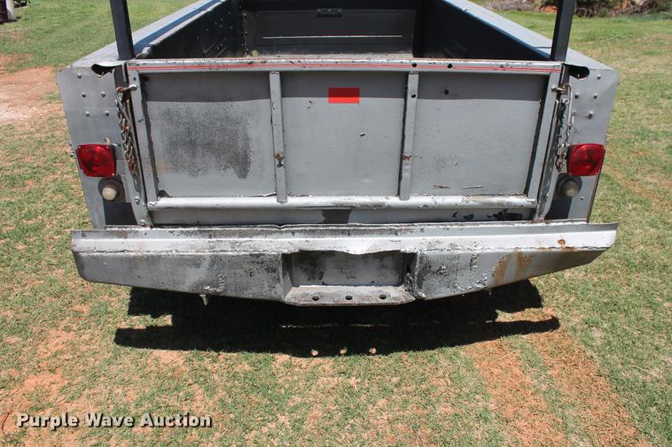 image for item DZ9894 Stahl utility bed trailer