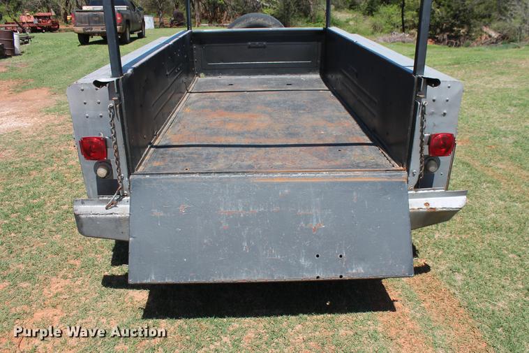 image for item DZ9894 Stahl utility bed trailer