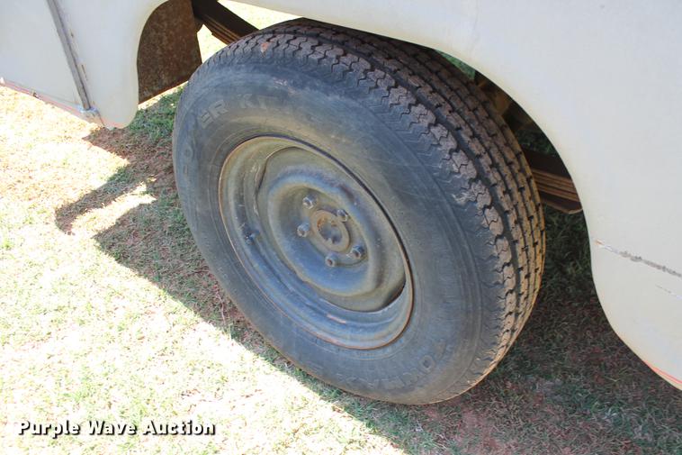 image for item DZ9894 Stahl utility bed trailer