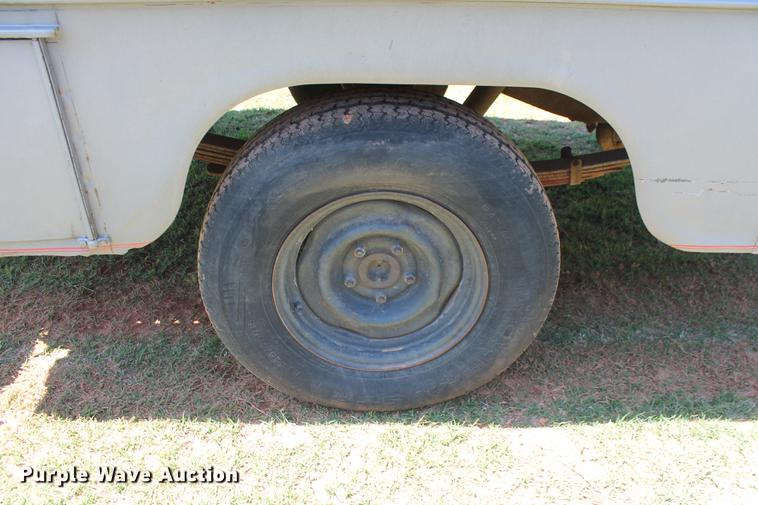 image for item DZ9894 Stahl utility bed trailer