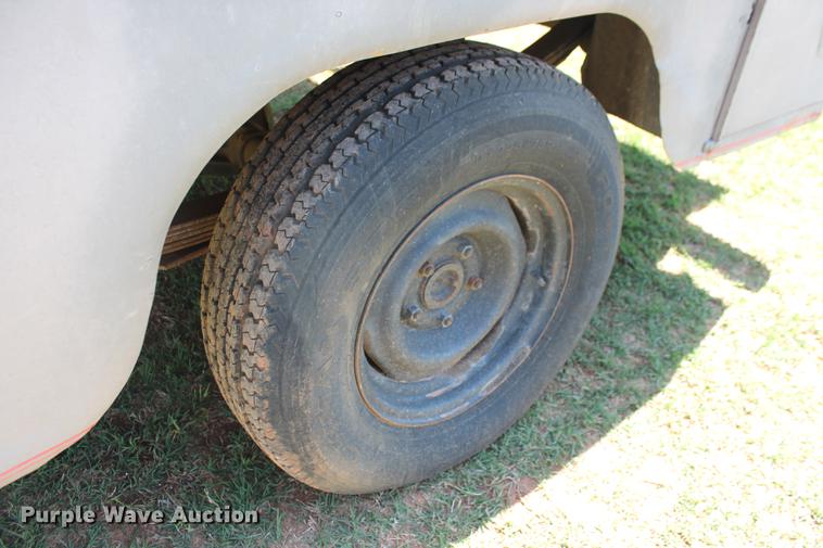 image for item DZ9894 Stahl utility bed trailer