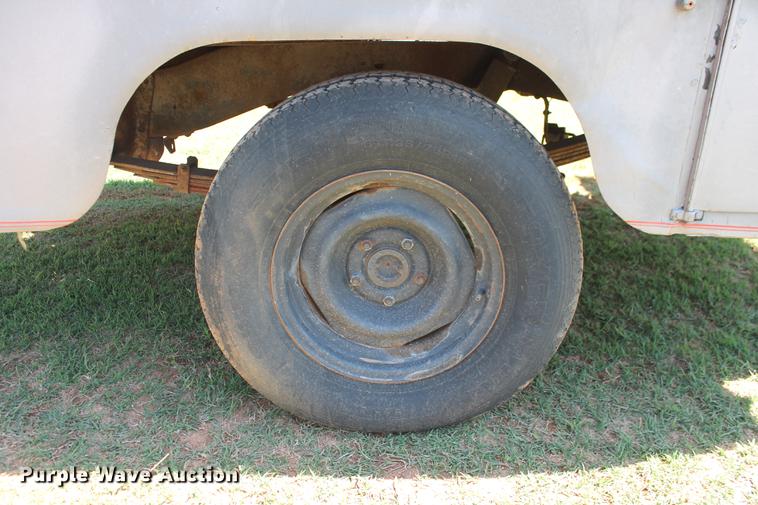 image for item DZ9894 Stahl utility bed trailer