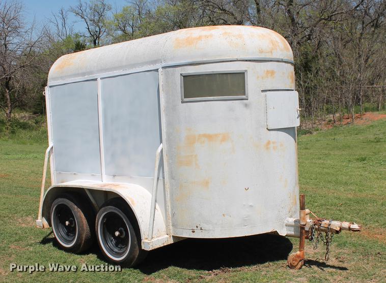 image for item DZ9895 Shop built horse trailer
