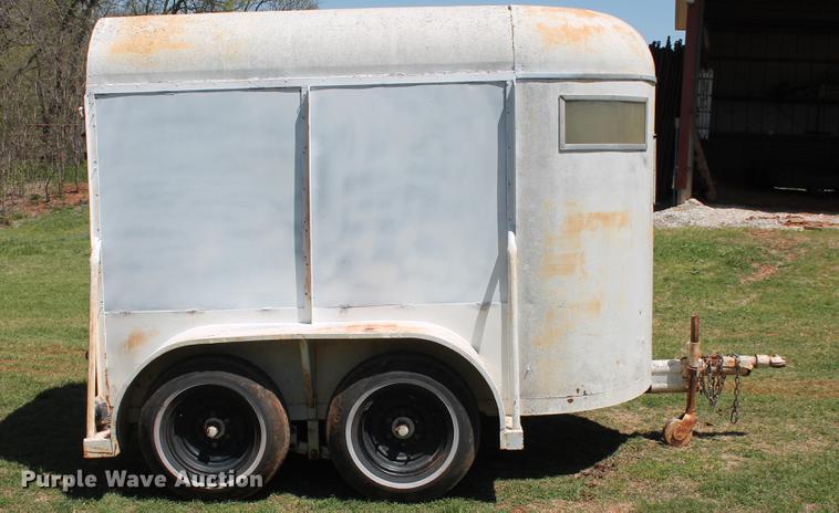 image for item DZ9895 Shop built horse trailer