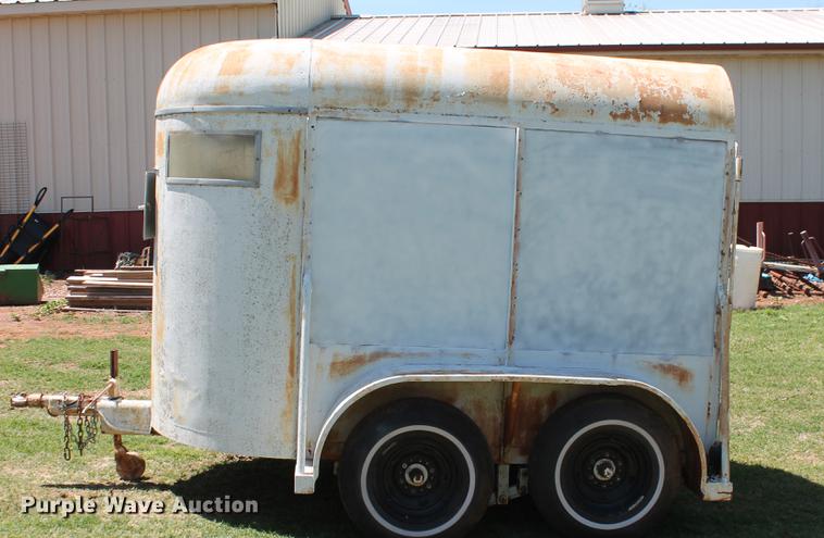 image for item DZ9895 Shop built horse trailer
